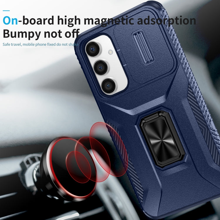 For Samsung Galaxy S23 FE 5G Sliding Camshield Holder Phone Case