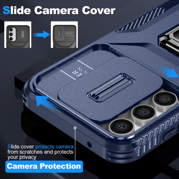 For Samsung Galaxy S23 FE 5G Sliding Camshield Holder Phone Case