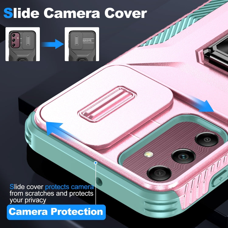 For Samsung Galaxy A15 5G Sliding Camshield Holder Phone Case