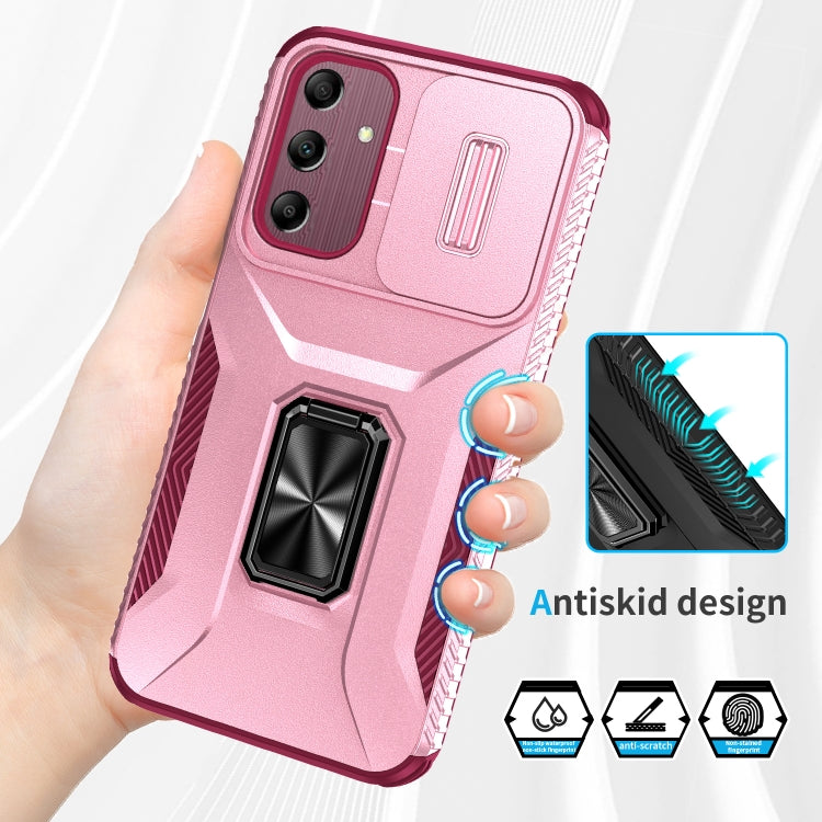 For Samsung Galaxy A15 5G Sliding Camshield Holder Phone Case