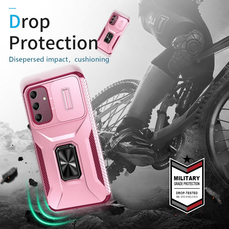 For Samsung Galaxy A15 5G Sliding Camshield Holder Phone Case
