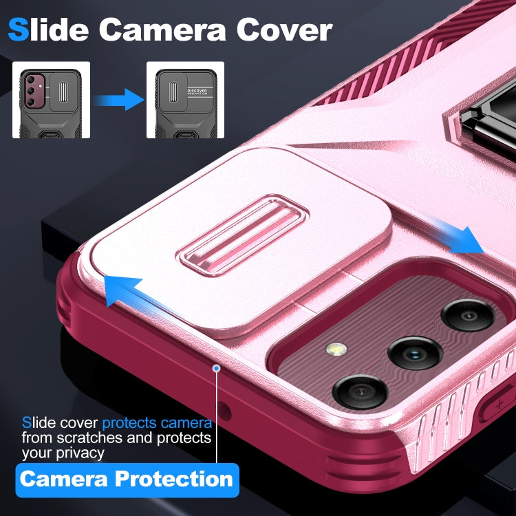 For Samsung Galaxy A15 5G Sliding Camshield Holder Phone Case
