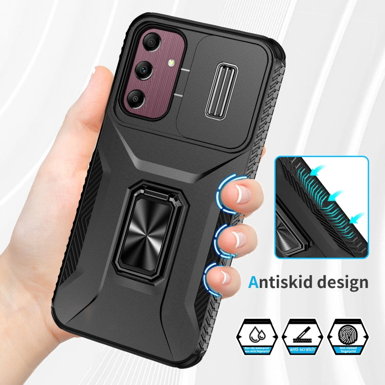 For Samsung Galaxy A15 5G Sliding Camshield Holder Phone Case