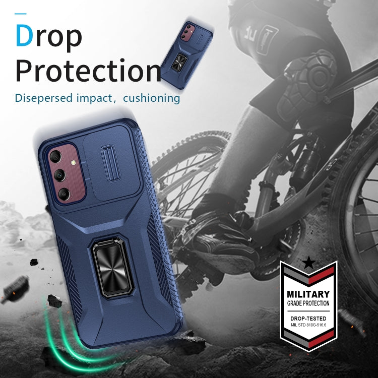 For Samsung Galaxy A15 5G Sliding Camshield Holder Phone Case