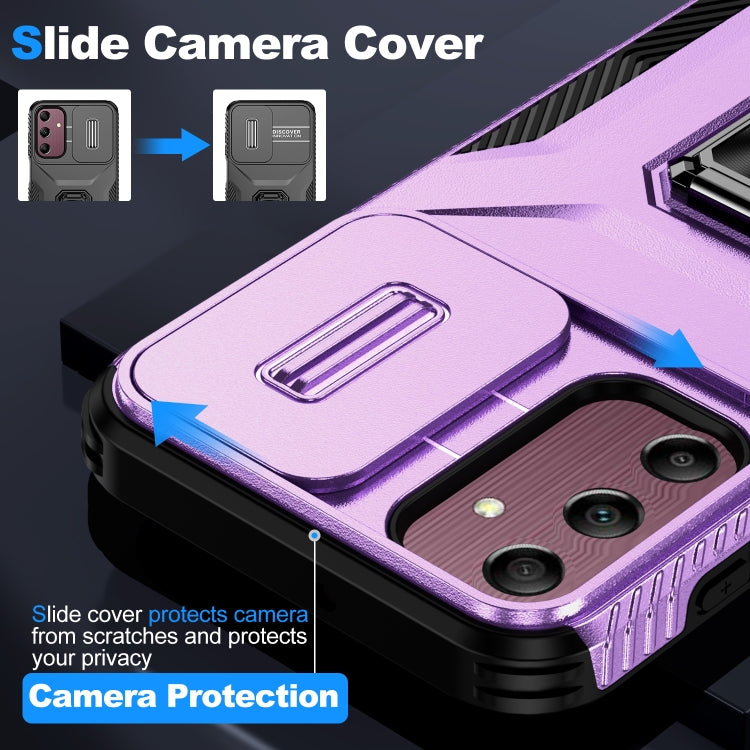 For Samsung Galaxy A15 5G Sliding Camshield Holder Phone Case