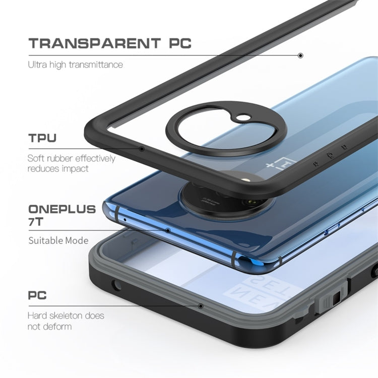 For OnePlus 7T RedPepper Shockproof Waterproof PC + TPU Protective Case