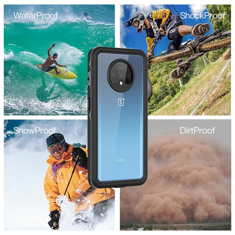 For OnePlus 7T RedPepper Shockproof Waterproof PC + TPU Protective Case