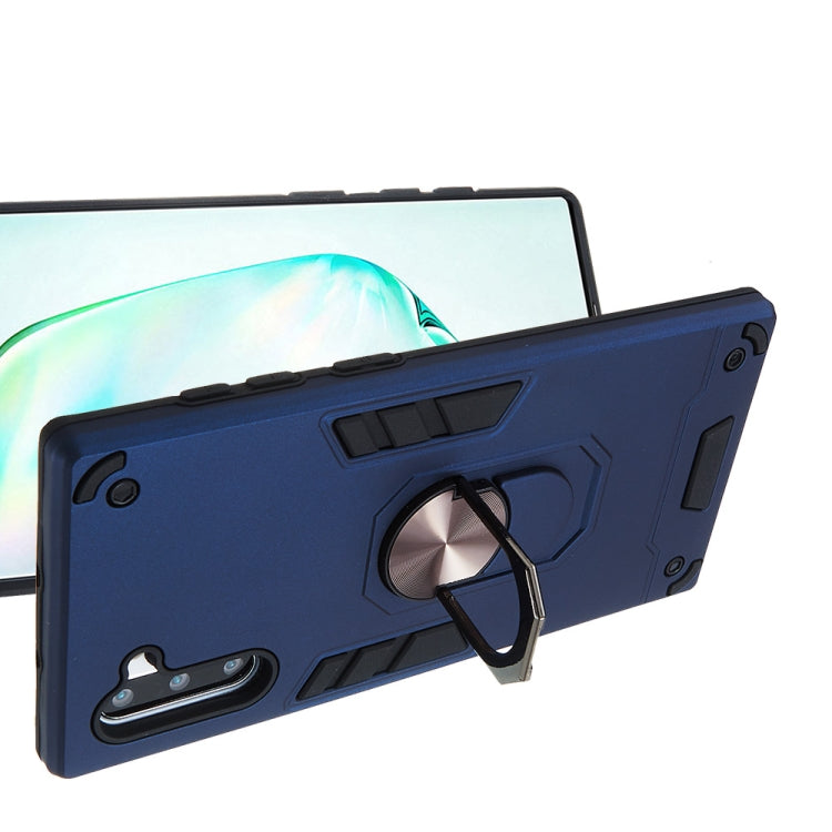 For Samsung Galaxy Note 10 / Note 10 5G 2 in 1 Armour Series PC + TPU Protective Case with Ring Holder