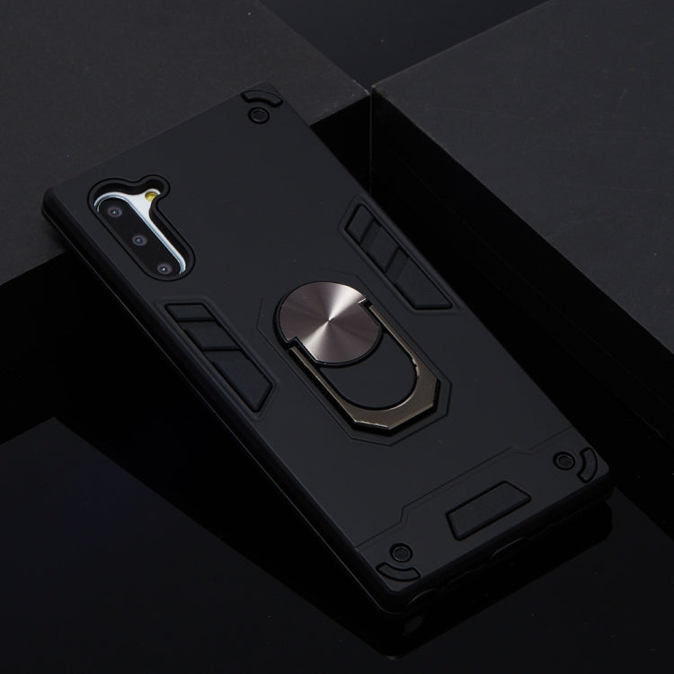 For Samsung Galaxy Note 10 / Note 10 5G 2 in 1 Armour Series PC + TPU Protective Case with Ring Holder