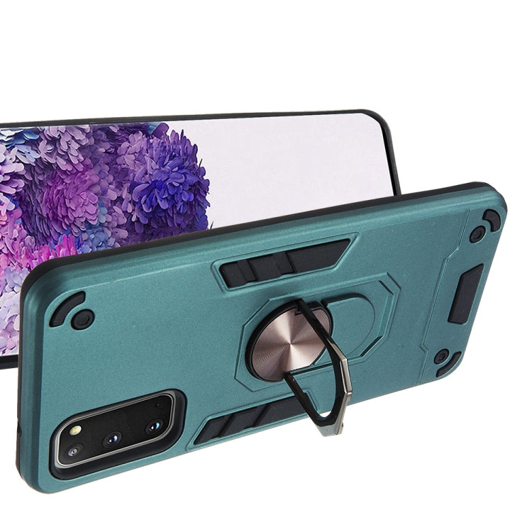 For Samsung Galaxy S20 2 in 1 Armour Series PC + TPU Protective Case with Ring Holder