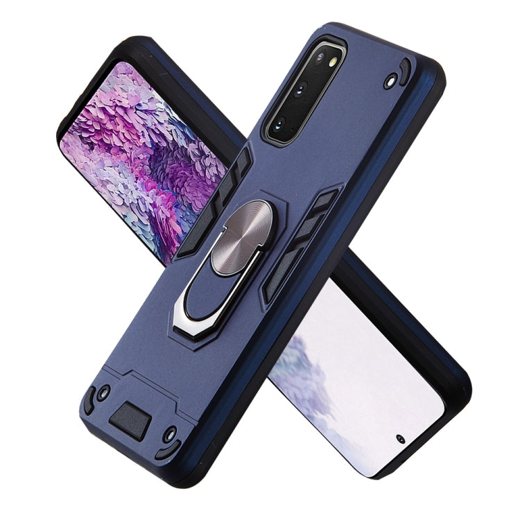 For Samsung Galaxy S20 2 in 1 Armour Series PC + TPU Protective Case with Ring Holder