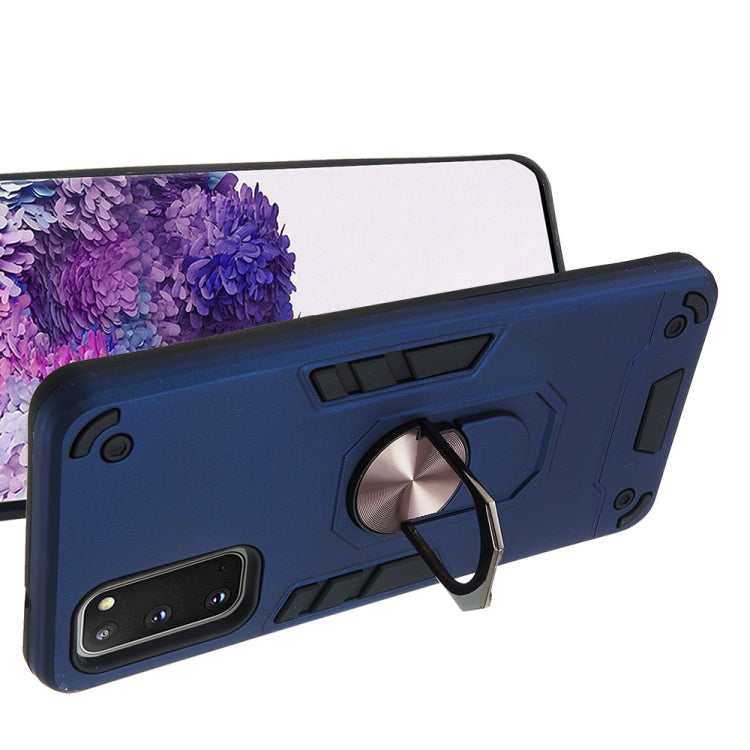 For Samsung Galaxy S20 2 in 1 Armour Series PC + TPU Protective Case with Ring Holder