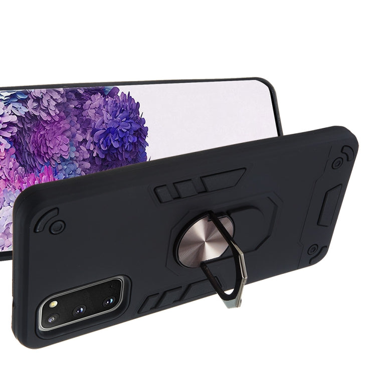 For Samsung Galaxy S20 2 in 1 Armour Series PC + TPU Protective Case with Ring Holder