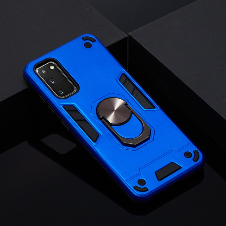 For Samsung Galaxy S20 2 in 1 Armour Series PC + TPU Protective Case with Ring Holder