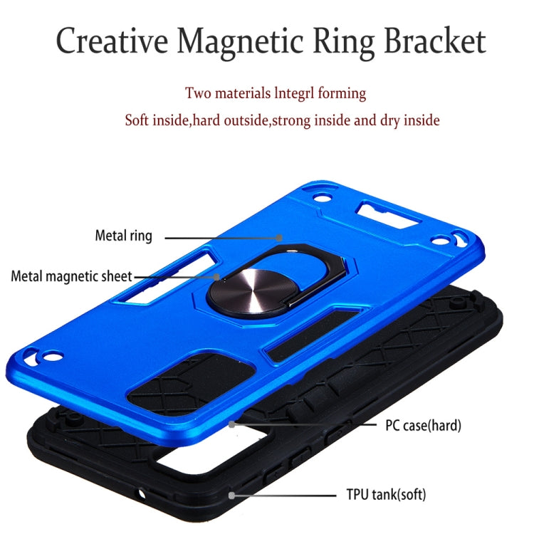 For Samsung Galaxy S20 2 in 1 Armour Series PC + TPU Protective Case with Ring Holder