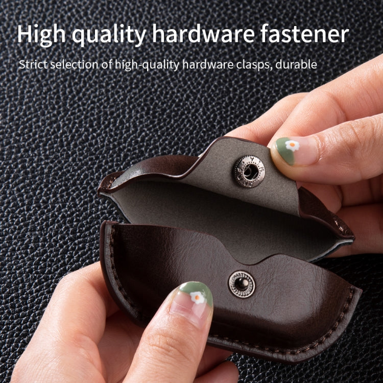 For Sony WF-1000XM5 Leather TWS Earphone Protective Case with Hook