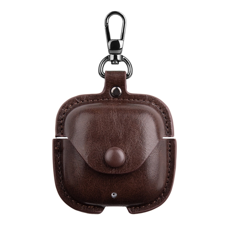 For Huawei FreeBuds SE 2 Leather TWS Earphone Protective Case with Hook