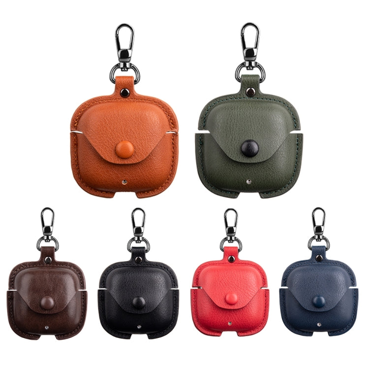 For Huawei FreeBuds SE 2 / SE 3 Leather TWS Earphone Protective Case with Hook