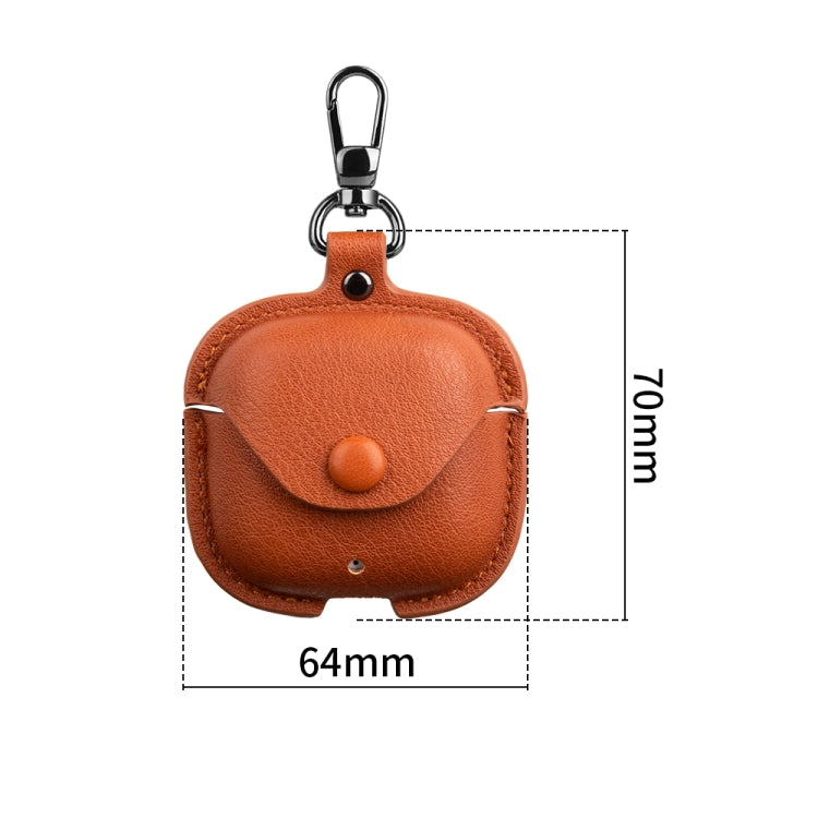 For Huawei FreeBuds SE 2 / SE 3 Leather TWS Earphone Protective Case with Hook