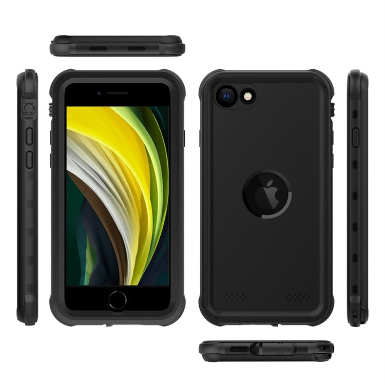 For iPhone SE 2022 / SE 2020 RedPepper Shockproof Waterproof Solid Color PC + TPU Protective Case