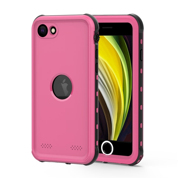 For iPhone SE 2022 / SE 2020 RedPepper Shockproof Waterproof Solid Color PC + TPU Protective Case