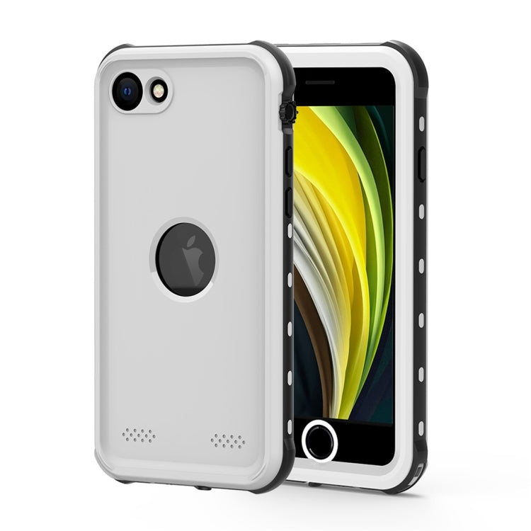 For iPhone SE 2022 / SE 2020 RedPepper Shockproof Waterproof Solid Color PC + TPU Protective Case