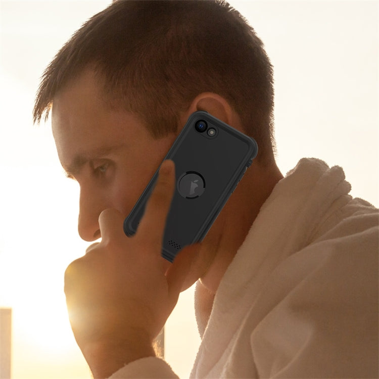 For iPhone SE 2022 / SE 2020 RedPepper Shockproof Waterproof Solid Color PC + TPU Protective Case