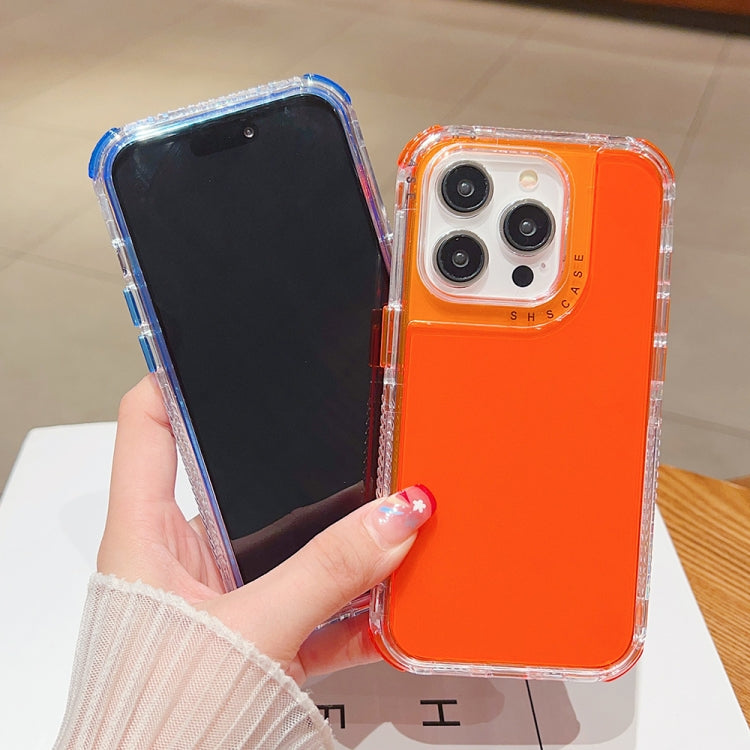 For iPhone 16 Pro Max Dreamland 3 in 1 Clear Color Transparent Frame PC + TPU Phone Case