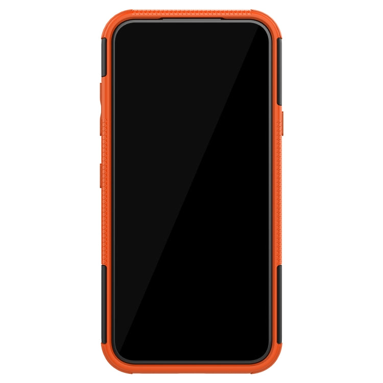 For LG K31 Tire Texture Shockproof TPU+PC Protective Case with Holder