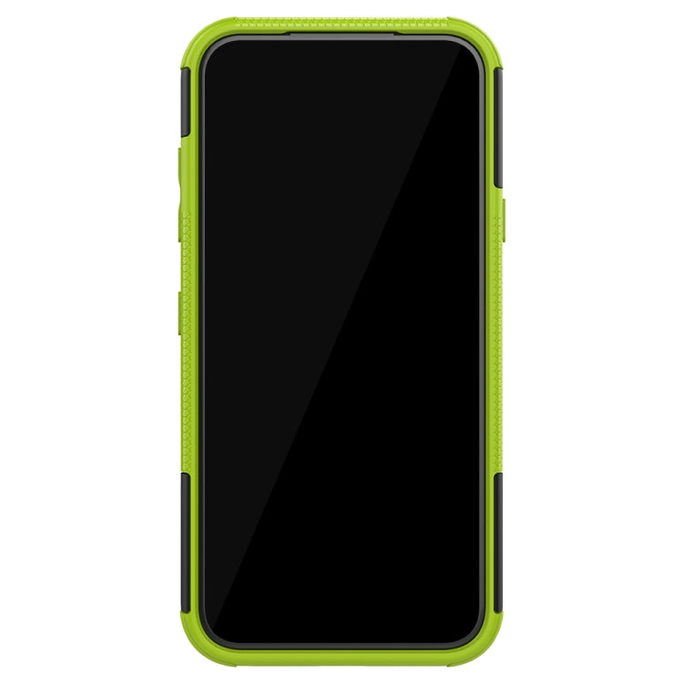 For LG K31 Tire Texture Shockproof TPU+PC Protective Case with Holder