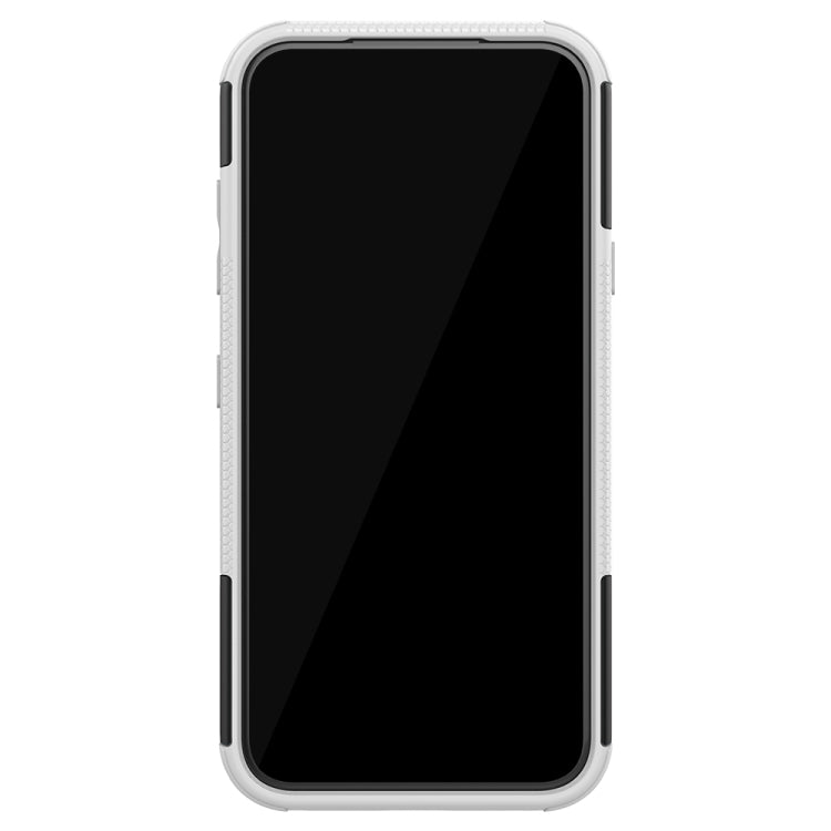 For LG K31 Tire Texture Shockproof TPU+PC Protective Case with Holder