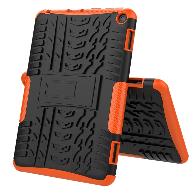 For Amazon Fire HD 8 (2020) Tire Texture Shockproof TPU+PC Protective Case with Holder