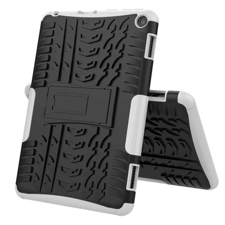 For Amazon Fire HD 8 (2020) Tire Texture Shockproof TPU+PC Protective Case with Holder