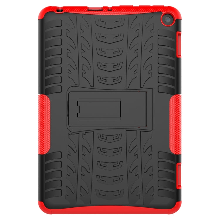 For Amazon Fire HD 8 (2020) Tire Texture Shockproof TPU+PC Protective Case with Holder