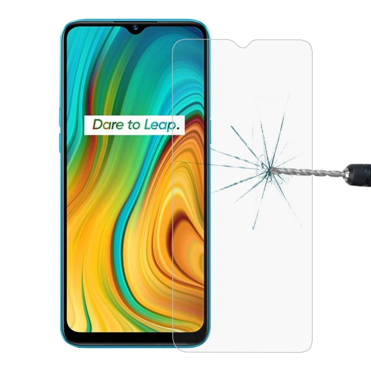 For OPPO Realme C3 0.26mm 9H 2.5D Tempered Glass Film