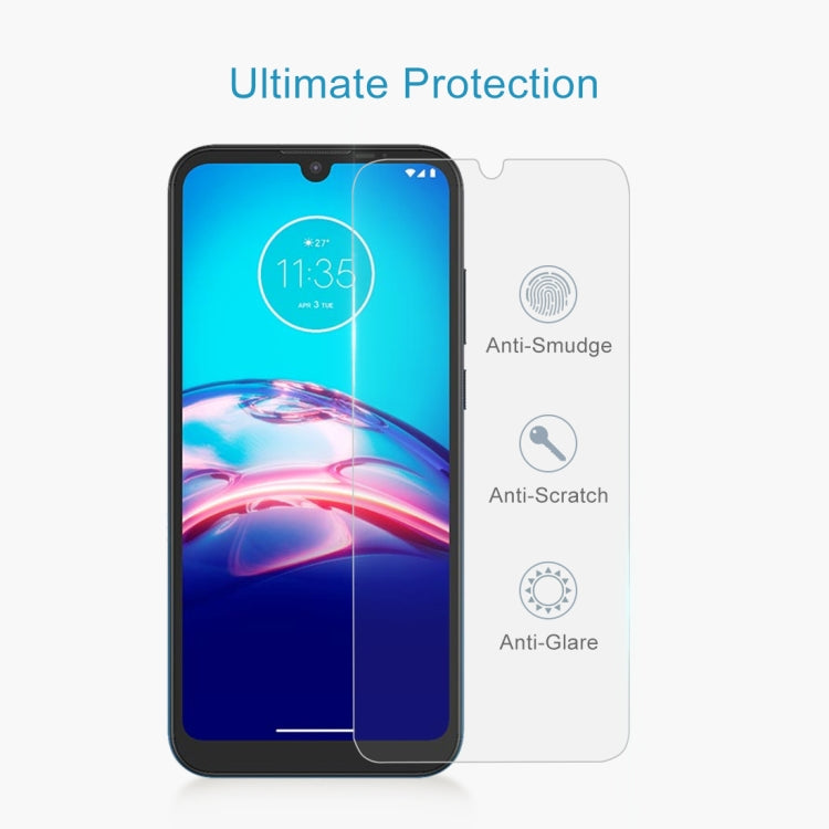 For Motorola Moto E6s (2020) 50 PCS 0.26mm 9H 2.5D Tempered Glass Film