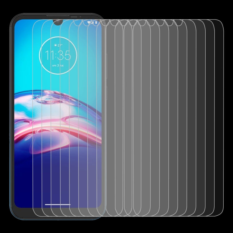 For Motorola Moto E6s (2020) 50 PCS 0.26mm 9H 2.5D Tempered Glass Film