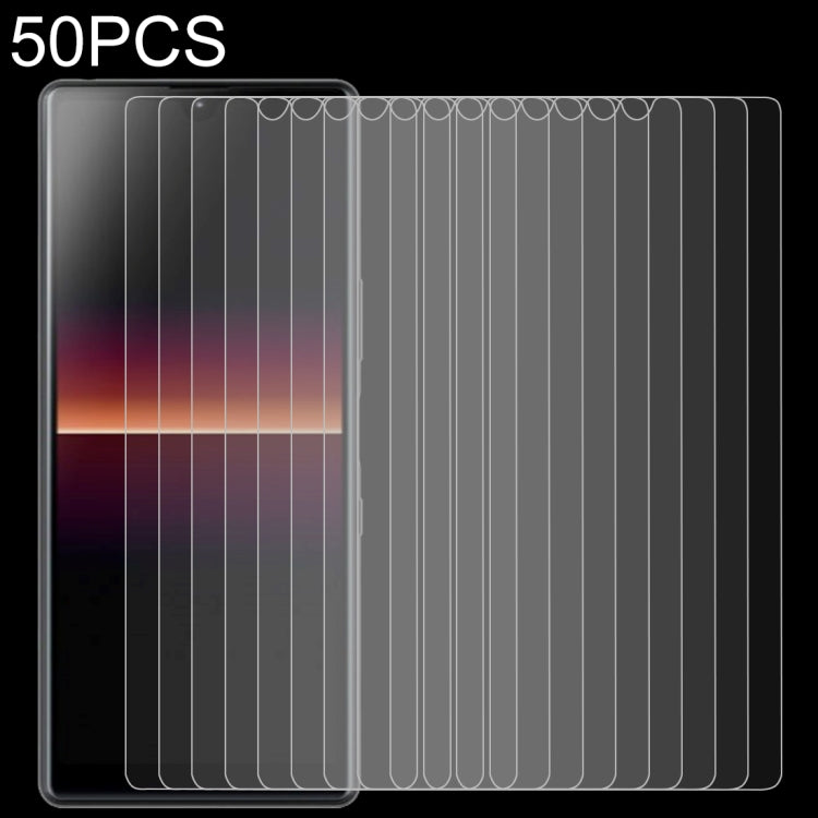 For Sony Xperia L4 50 PCS 0.26mm 9H 2.5D Tempered Glass Film
