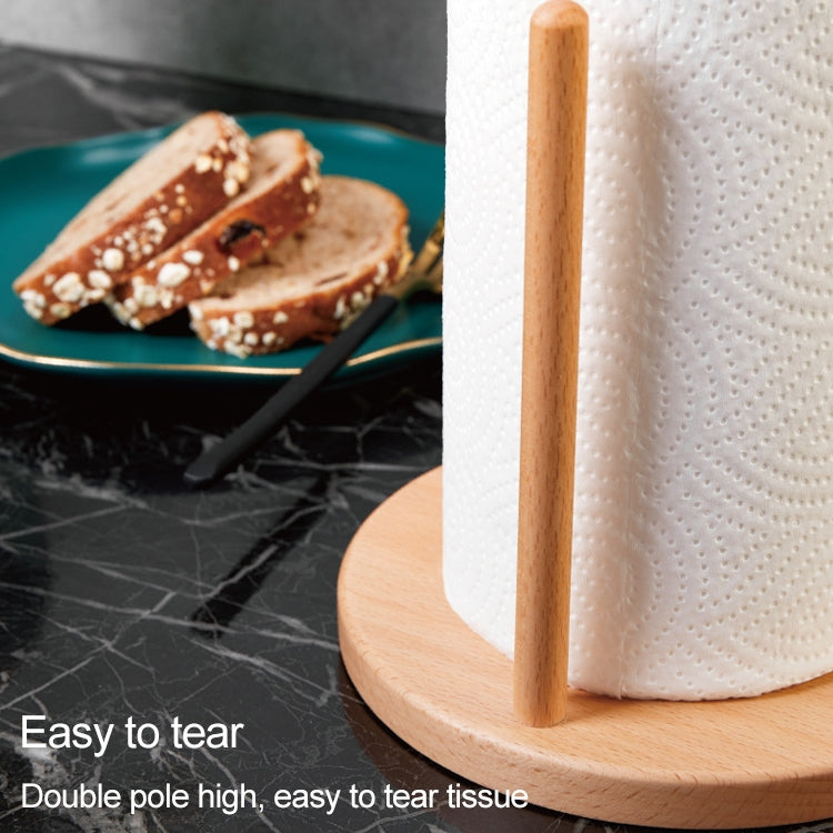 Desktop Living Room Household Solid Wood Donkey Paper Towel Rack