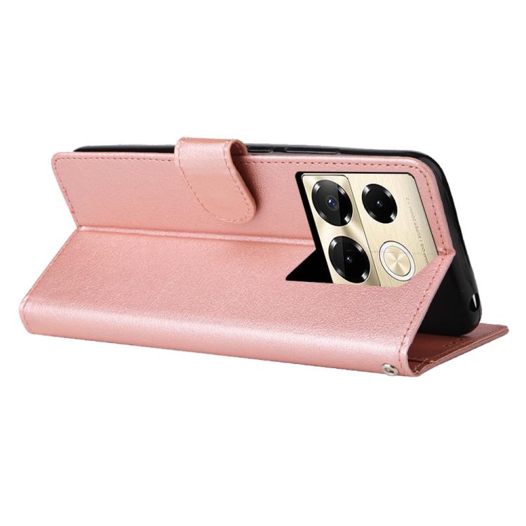 For Infinix Note 40 Pro 5G / 4G / 40 Pro+ 5G 3-Card Slots Multifunctional Leather Phone Case