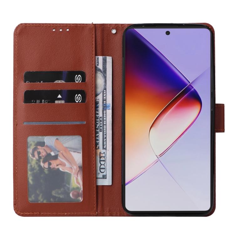 For Infinix Note 40 Pro 5G / 4G / 40 Pro+ 5G 3-Card Slots Multifunctional Leather Phone Case