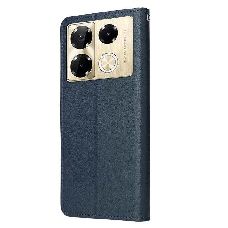 For Infinix Note 40 Pro 5G / 4G / 40 Pro+ 5G 3-Card Slots Multifunctional Leather Phone Case