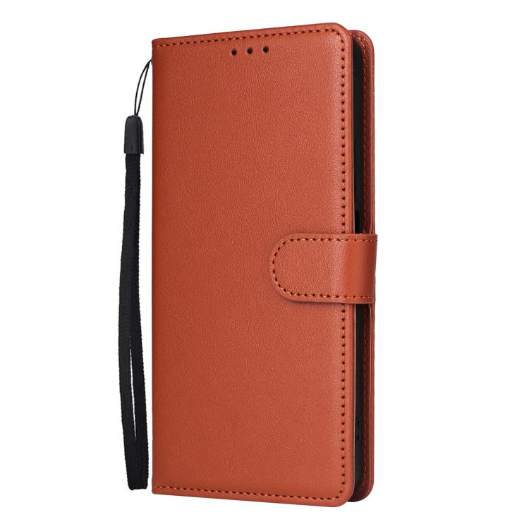 For Infinix Hot 50i 4G / Smart 9 4G 3-Card Slots Multifunctional Leather Phone Case