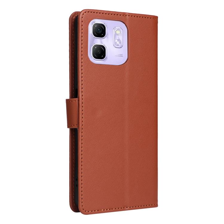For Infinix Hot 50i 4G / Smart 9 4G 3-Card Slots Multifunctional Leather Phone Case