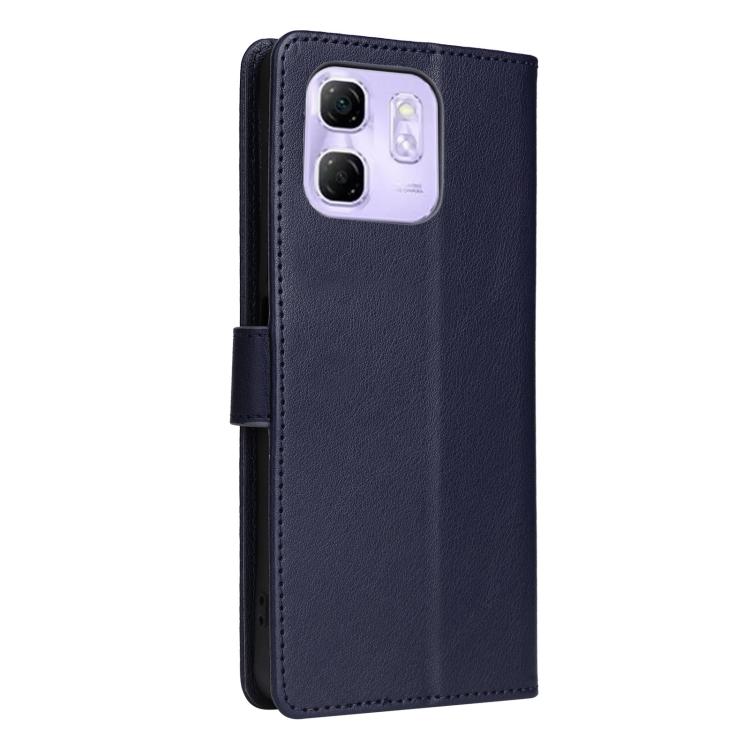 For Infinix Hot 50i 4G / Smart 9 4G 3-Card Slots Multifunctional Leather Phone Case