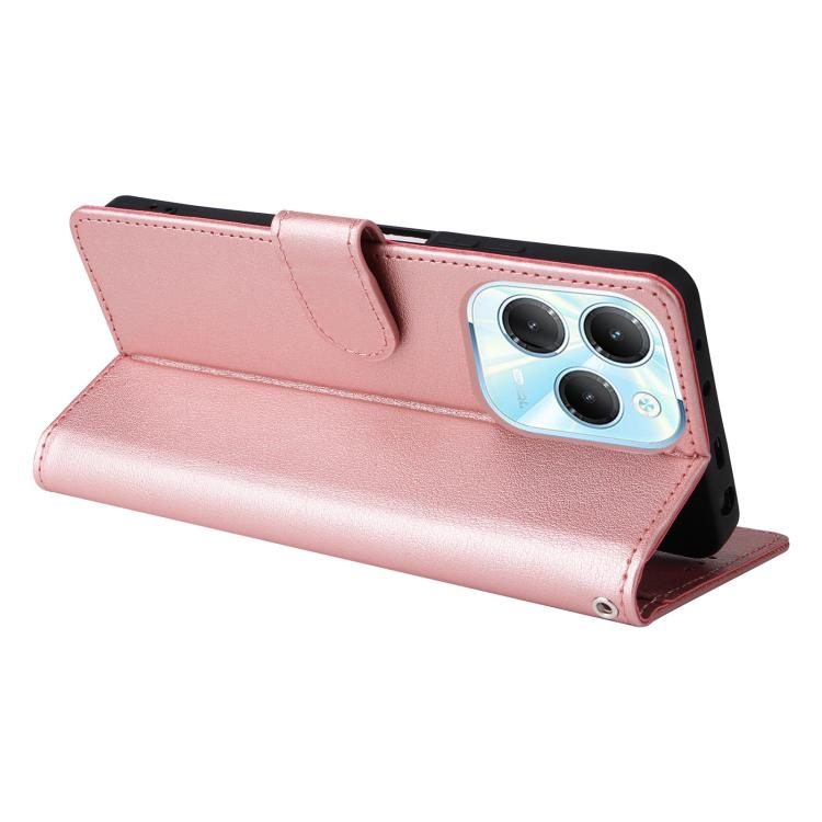 For Infinix Hot 40 / 40 Pro 3-Card Slots Multifunctional Leather Phone Case