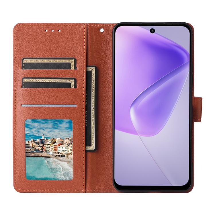For Infinix Hot 40 / 40 Pro 3-Card Slots Multifunctional Leather Phone Case