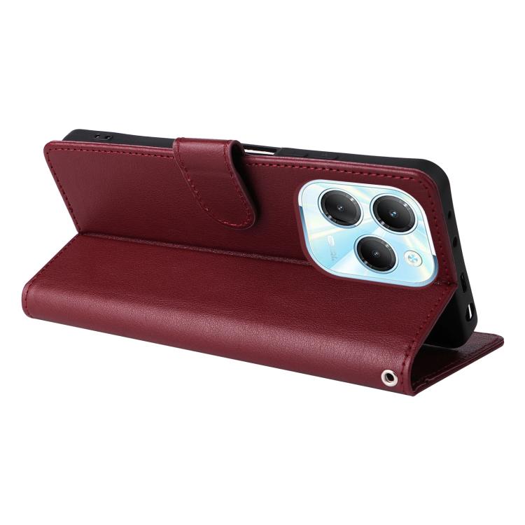 For Infinix Hot 40 / 40 Pro 3-Card Slots Multifunctional Leather Phone Case