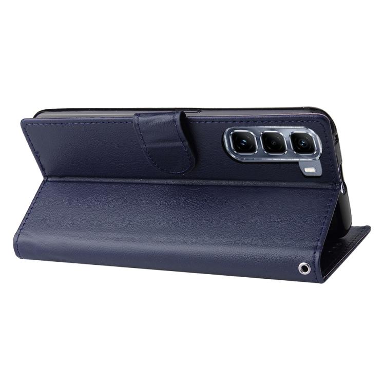 For Infinix Hot 50 4G 3-Card Slots Multifunctional Leather Phone Case
