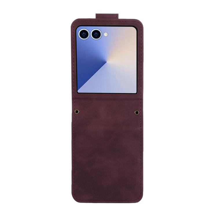 For Samsung Galaxy Z Flip7 5G Crossbody Multi-card Slot Wallet Zipper Leather Phone Case